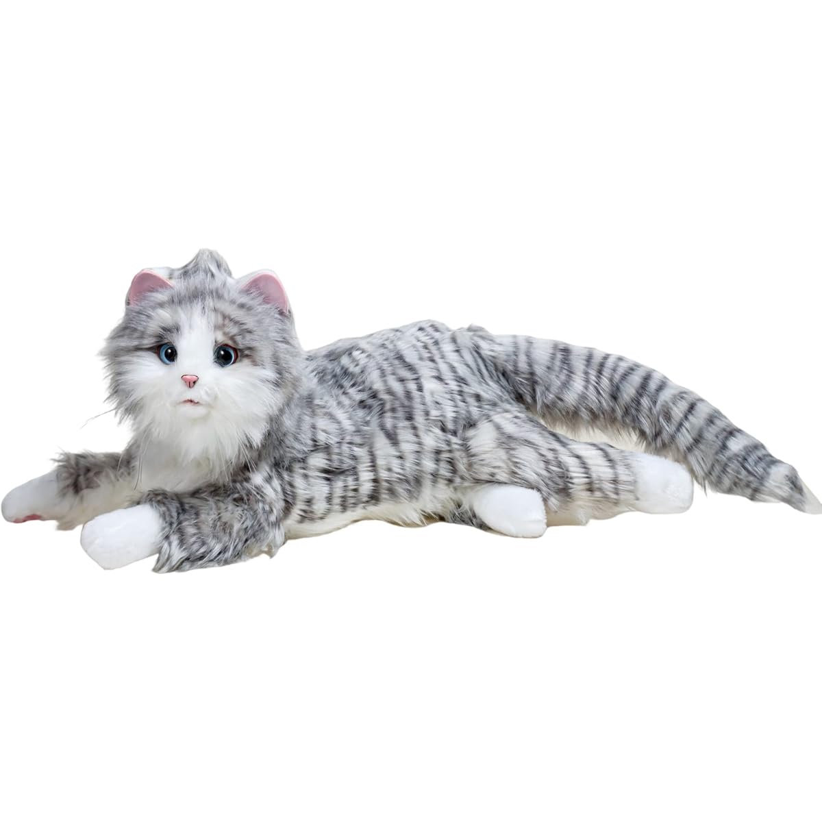 Tail Furifuri Amaenbou Cat Ice Gray