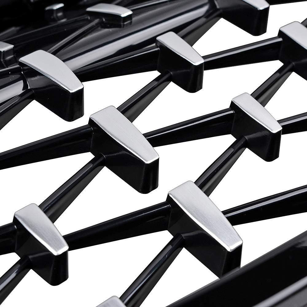 Gloss Black Front Kidney Grill BMW F10 528i 535I 550i 4D M5 2011-2016 '10 -'17