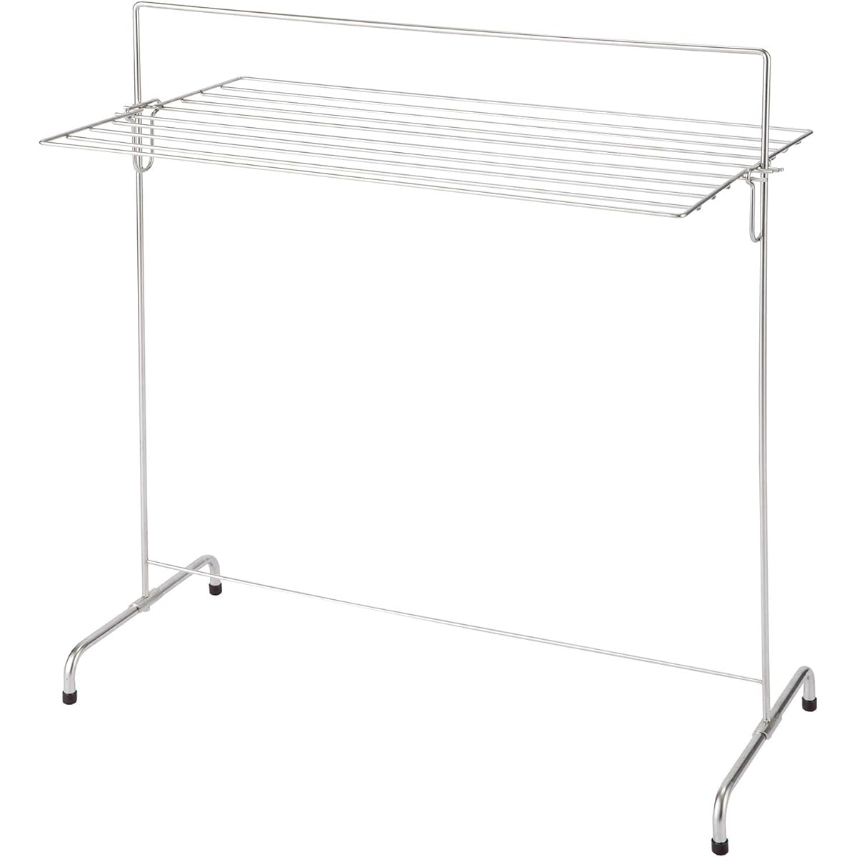 Bestco Resin Towel Stand Stainless Steel M Small Items Drying Foldable Compact ND-9132