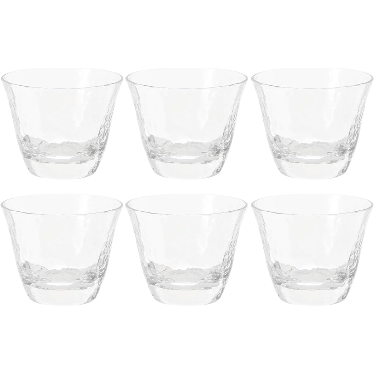 Toyo Sasaki Glass Cold Sake Glass 80ml Takasegawa Cup Made in Japan 18703 6 pieces