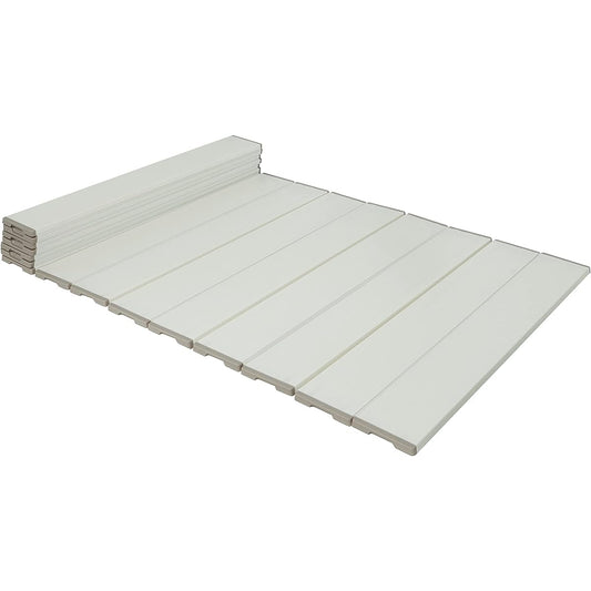 Mie Sangyo Bath Lid Foldable Ag Antibacterial White 800 x 1620mm W-16_W