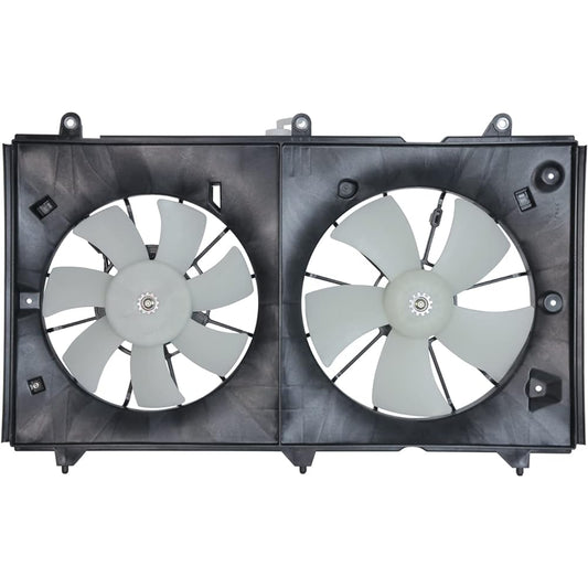 TYC 620690 Cooling Fan Acodes 2003-2007 Honda Accord Black