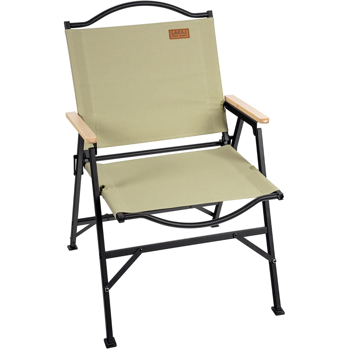 LACAL Outdoor Chair Camping Chair Lightweight Folding Chair Compact Portable Camping Chair Load Capacity 150kg