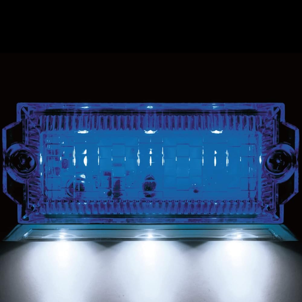 JET INOUE LED6 2WAY Flat Marker Lamp NEO 24V Blue 534381