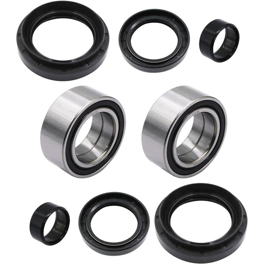 With front wheel bearing seal kit 07-13 Honda TRX420 RANCHER 420 4X4