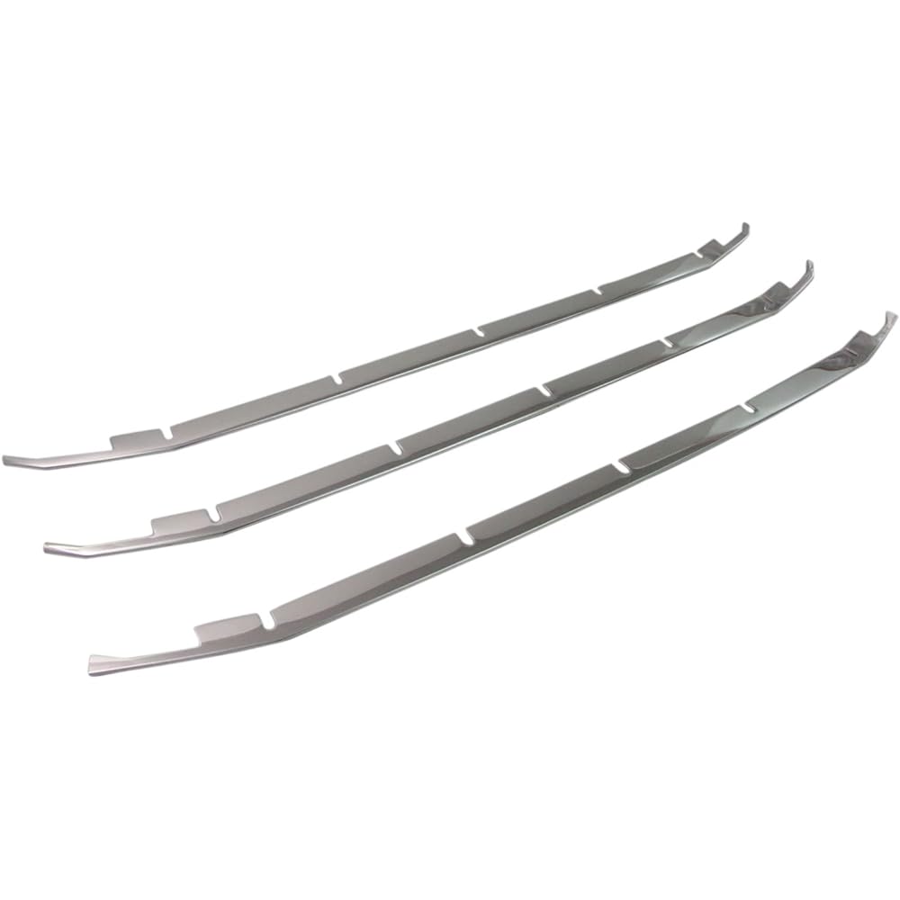 BRIGHTZ Noah ZRR80W ZWR80W Early Super Mirror Stainless Plated Front Bumper Molding 3PC [FBUM-MOL-049] ZRR80G ZRR80W ZRR85G ZRR85W ZWR80G ZWR80W ZRR ZWR ZRR80 ZRR85 ZWR80 R80 R85 Hybrid Hybrid 26807