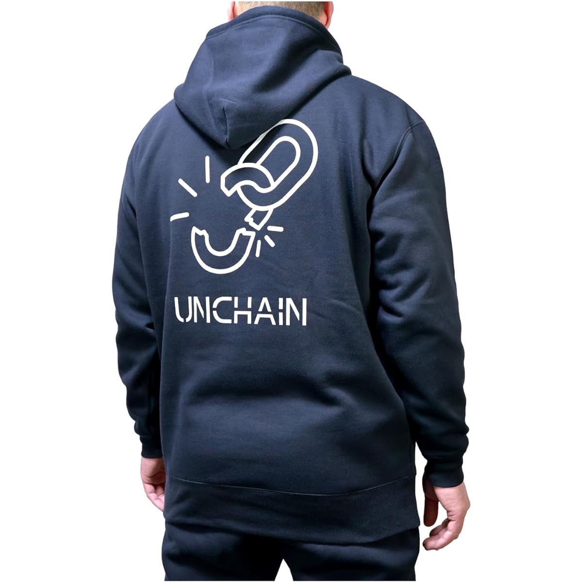 [UNCHAIN] Parka Sweatshirt Men's Women's Pullover Tops Large Size Winter Clothes Autumn Spring Room Wear Loungewear Fleece Lining Hoodie 10.0 oz