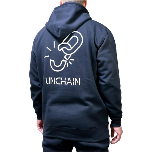 [UNCHAIN] Parka Sweatshirt Men's Women's Pullover Tops Large Size Winter Clothes Autumn Spring Room Wear Loungewear Fleece Lining Hoodie 10.0 oz