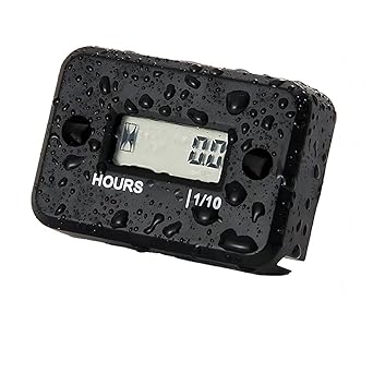 Digital waterproof LCD induced small gasoline engine time total 2/4 stroke motorcycle ATV Boat marinatederter chainsaw for lawn mower