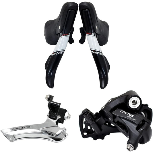 microSHIFT CENTOS 2x10 Speed Groupset Road Kit, MIS2621