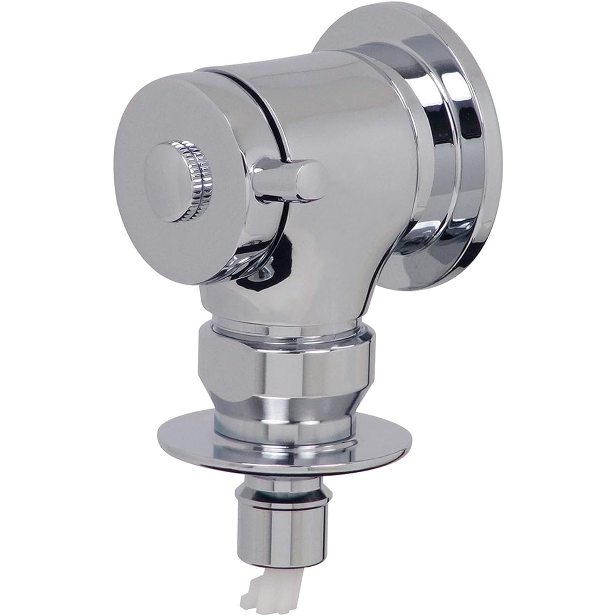 Gaona Washing Machine Faucet Compact Silver Width 11 x Depth 13.5 x Height 6cm (Made in Japan) (One-touch connection with brim and safety stopper) GA-LA005