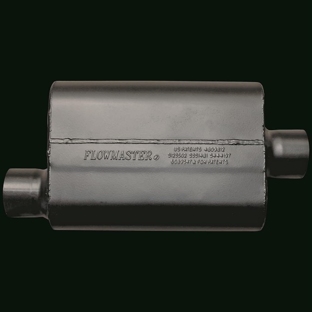 Flowmaster 942546 Super 44 Muffler - 2.50 Offset IN / 2.50 Center OUT - Aggressive Sound