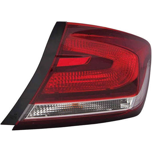 Honda Civic Sedan 13 Taill Light Assembly Outer RH USA Passion side side