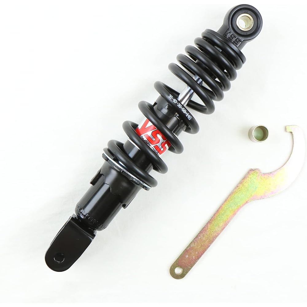 YSS Rear Shock Absorber 245mm JOG90 Axis 90 Axis 50 Grand Axis 100 Black Spring