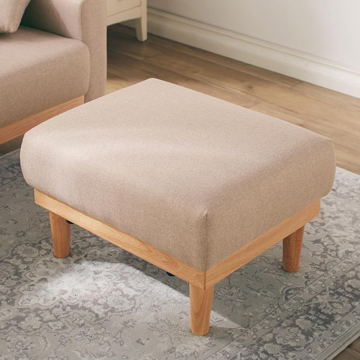 IRIS PLAZA Ottoman NDS-OT(BG) Beige