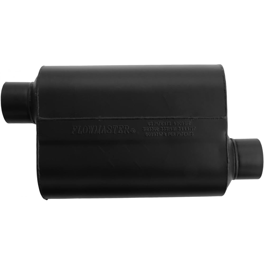 Flowmaster 953048 Super 40 Muffler - 3.00 Offset IN / 3.00 Offset OUT - Aggressive Sound