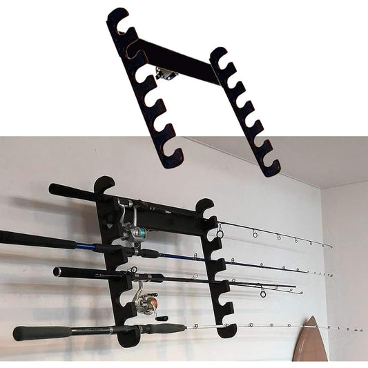 CAP Cap Wall Mounted Rod Holder Unit Type Fishing Rod Rack Rod Holder Fishing Rod Rack Wall Mounted Rack 287-288-289