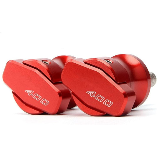 Swing Arm Slider Spool Stand For Ka-wa-sa-ki NINJA400 NINJA 400 2018-2020 Motorcycle 8MM CNC Swing Arm Slider Spool Stand Accessories (Color : Red)
