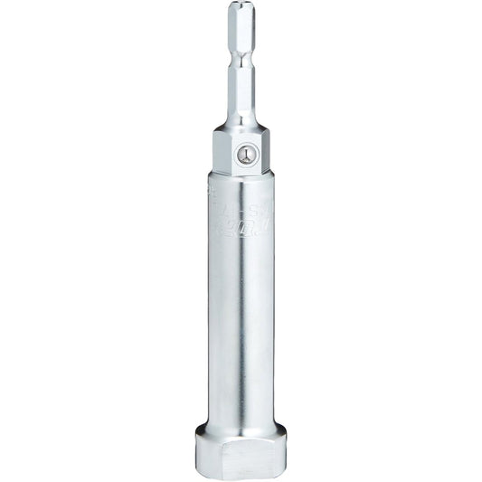 Top (TOP) Raceway socket for electric drill, long type, width across flats 17mm, both electric and manual, 13mm wrench usable *6 pieces ECS-17L Tsubame-Sanjo Made in Japan