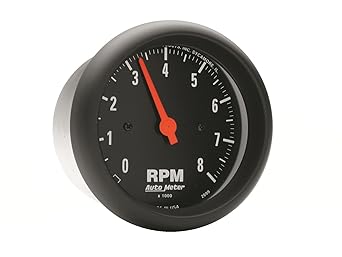 AUTO METER 2698 Z Series Indash Electric Tachometer 2.33 inch