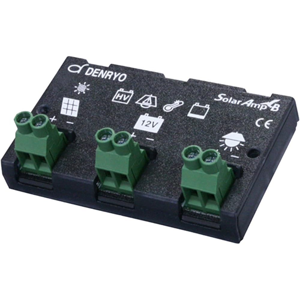 Denryo Solar Battery Charge/Discharge Controller Solar Amp B 10A/12V SA-BA10