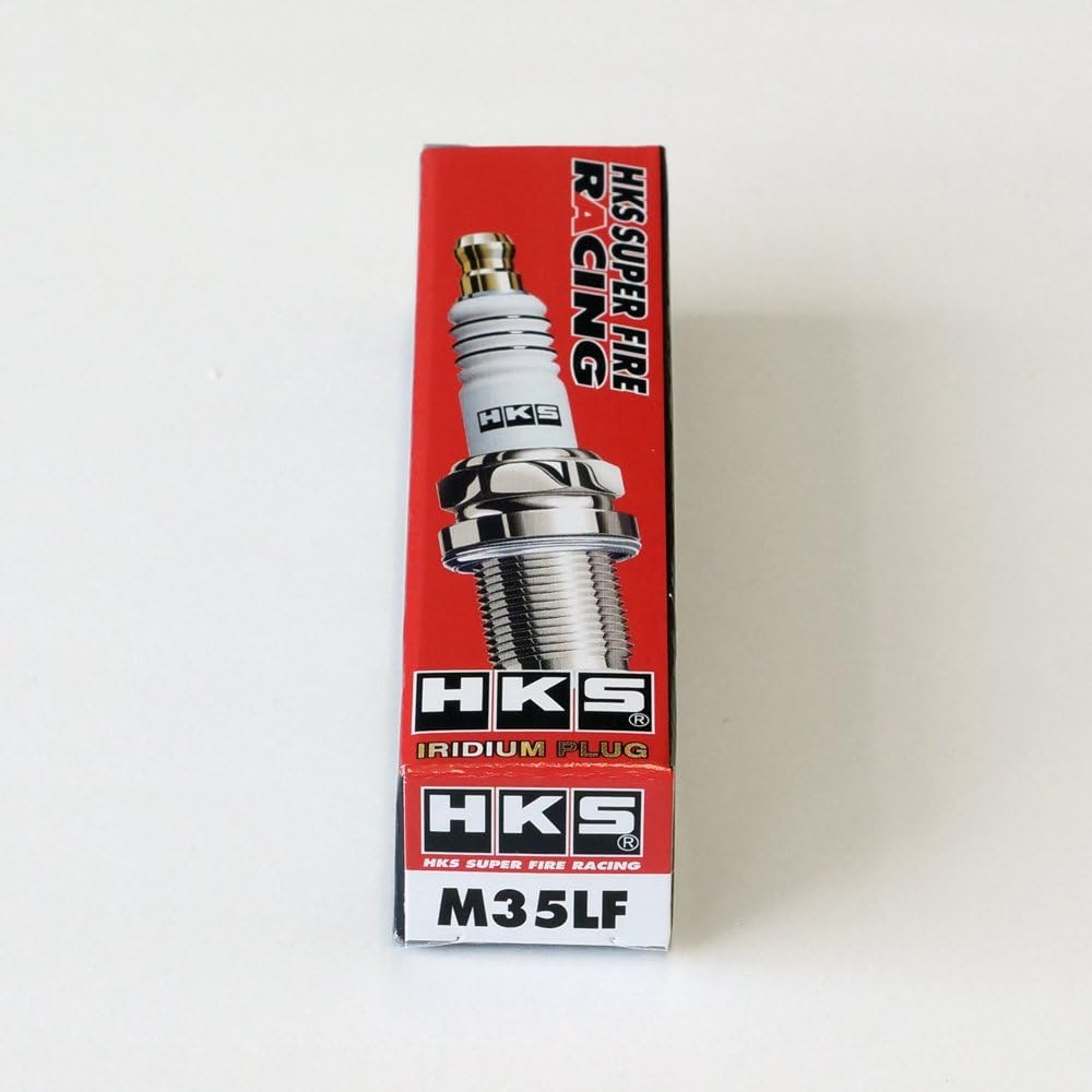 HKS Super Fire Racing Plug M35LF Conical Seat Long Reach φ14×25mm 16mm NGK No.7 Equivalent 50003-M35LF