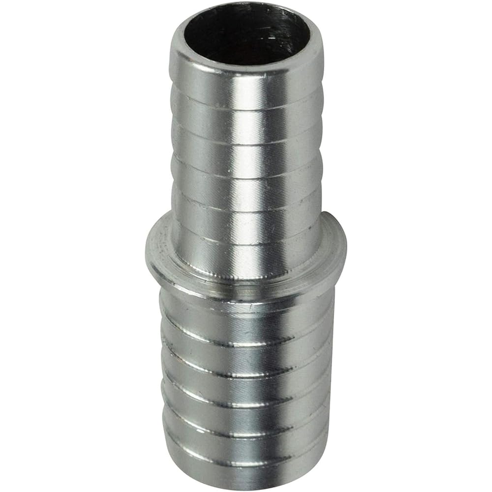 ICT BILLET 5/8 inch to 3/4 inch to 3/4 inch Horsebarb Sprice Coupler Reducer Repair Fitting Adapter Radiator Coolant Intercooler Heat Exchange Sake Bear Aluminum An627-11A