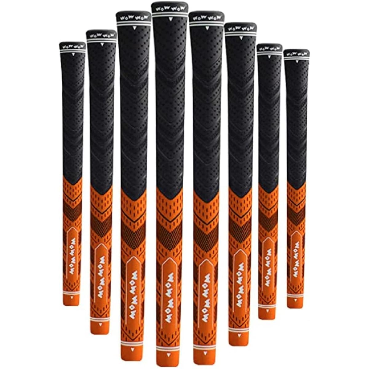 WOWWOW Golf 60R Standard Model Golf Grip No Backline For Competitors and Athletes Heavy Duty Golf Club Trial Set of 2 ~