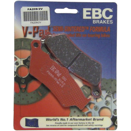 EBC BRAKES FA209/2V Seminar sintered disc brake pad