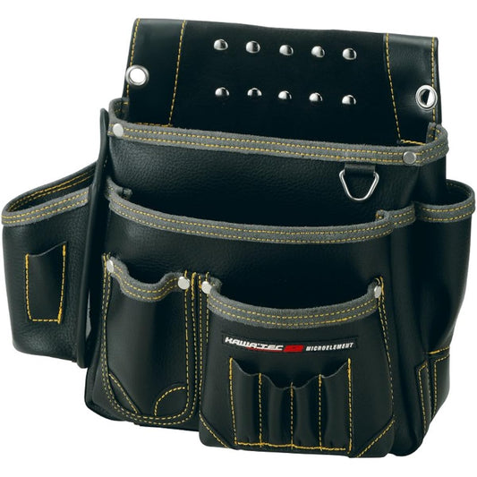 Prostar Master beam type nail bag with ink pot holder KE-805B Black