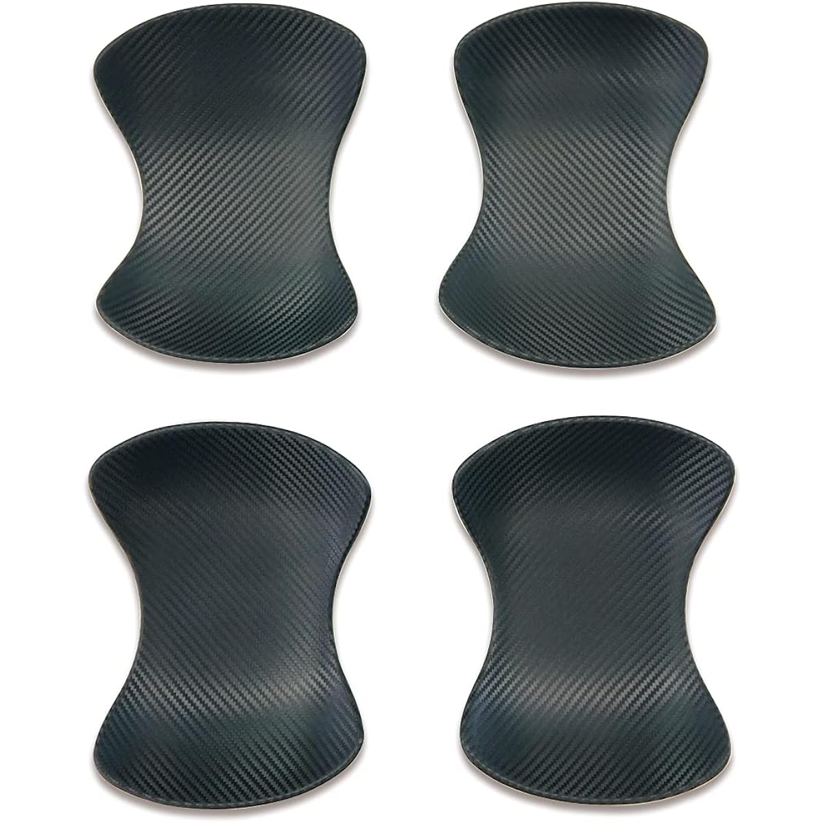 Echoes Products New Model Hustler MR52S/MR92S Mazda Flare Crossover MS52S/MS92S Door Handle Escutcheon Door Handle Protector Carbon Style Parts Custom Guard Scratch Prevention Accessory