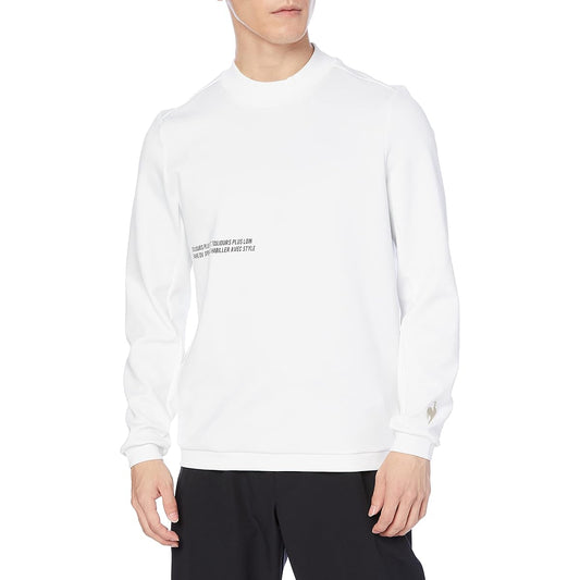 [Le Coq Sportif] 21 Autumn/Winter Model Golf Cut and Sew [RIJOUME] Crew Neck Stretch QGMSJL60 Men's