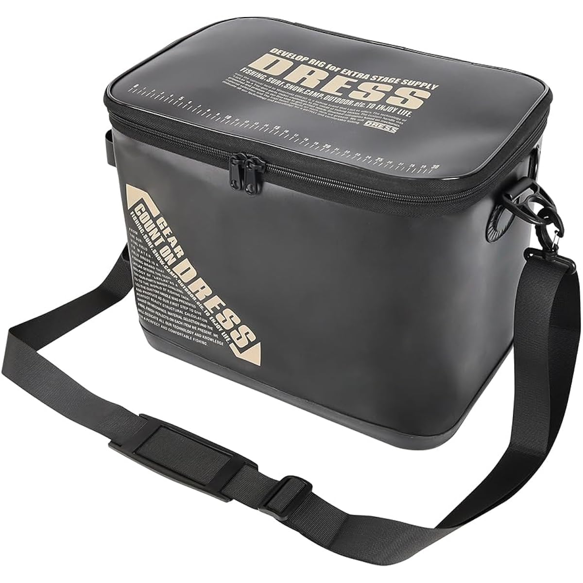 [DRESS] Folding Multi-bag 18L Fishing Storage Bag Tackle Box Bag Rucksack Lightweight Container