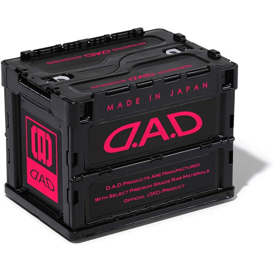 DAD Garson D.A.D Container Box 20L Black/Pink Folding Container GARSON HA574-03
