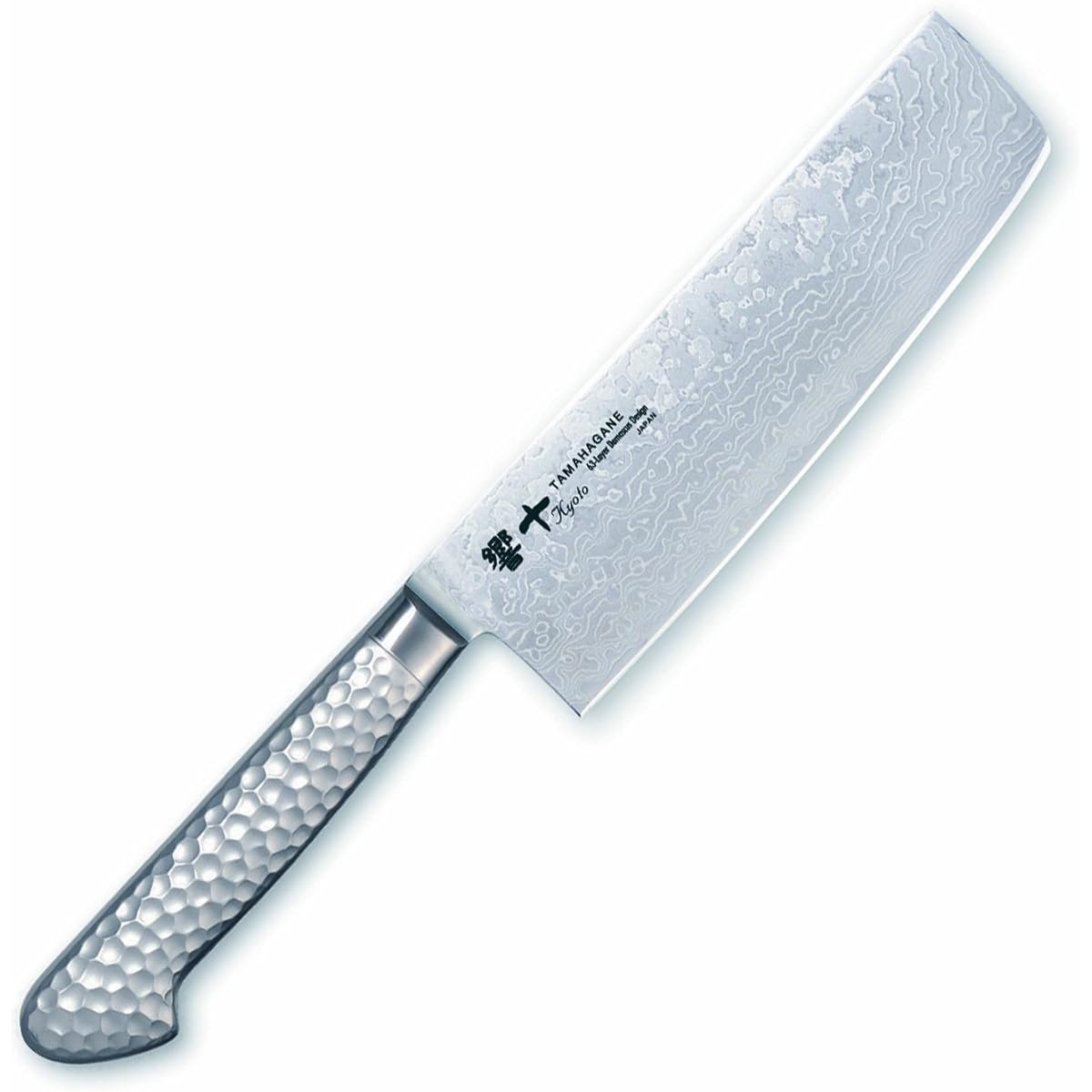 Kataoka Seisakusho TAMAHAGANE Hibikiju Nakiri Hammered 160mm KS-1116
