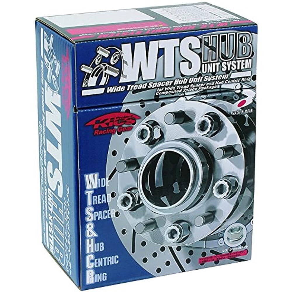 KYO-EI [Kyonaga Sangyo] W.T.S. Huff ゛ Unit system [M12XP1.5] For ordinary cars [5H/100] 25mm [P1.5] Inner diameter 54mm [number: 2 pieces 1 set] [Part number] 5025W1-54