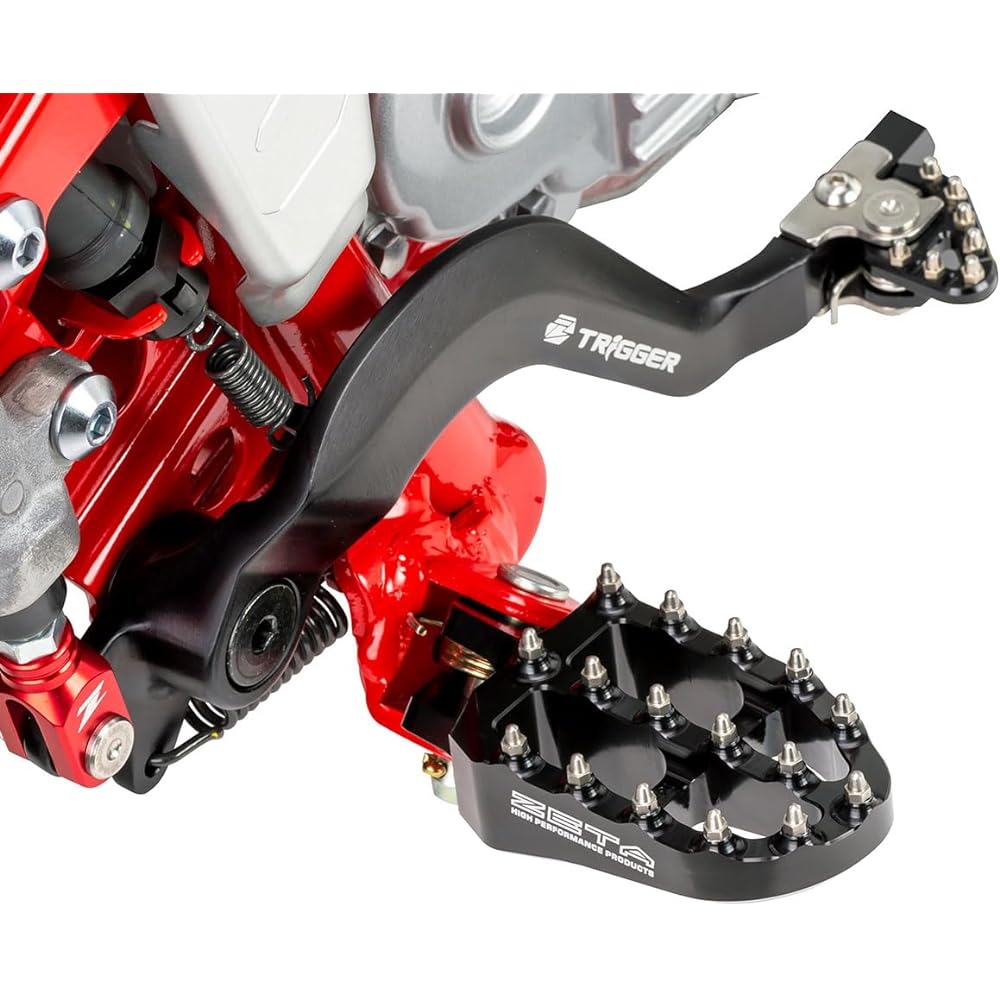 ZETA Aluminum Footpeg Black SEROW250, TRICKER, WR155R, XT250 ZE93-1670