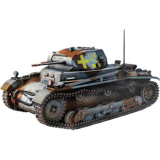 IBG 1/35 German Army Panzer 2 Type A2 with turret interior plastic model PB35076