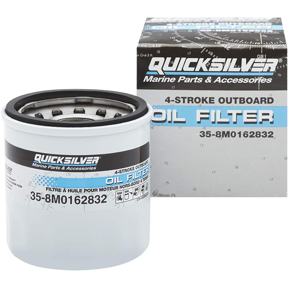 QuickSilver 8m0162832 Oil filter mercury and mariner boat