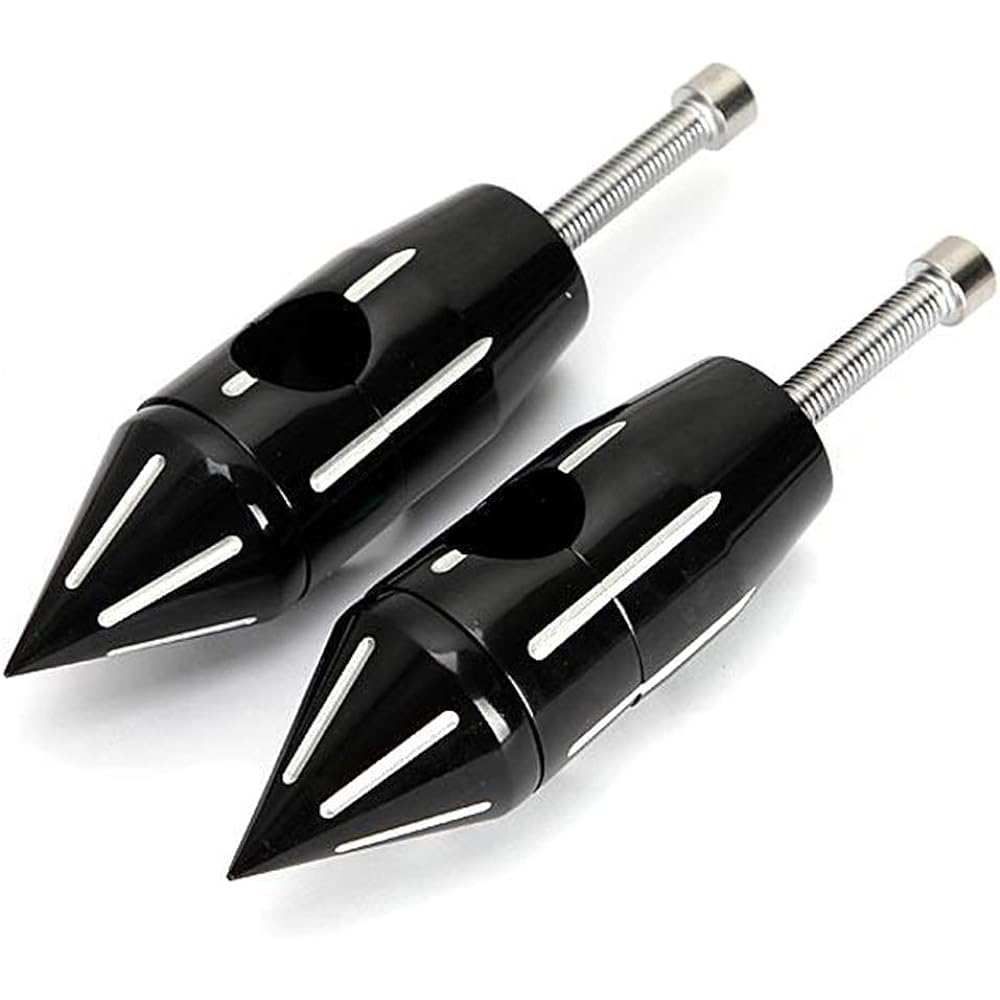 INNOGLOW Motorcycle Handlebar Riser Custom 1" Bar Grips Billet Pullback for Harley Davidson Cruiser Yamaha Honda Suzuki Kawasaki Chopper Victory Cruiser with 1" Diameter Bar