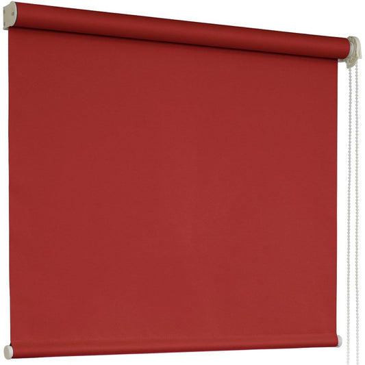 Class 1 blackout roll screen flame retardant width 60 x length 100cm right hand operation deep red