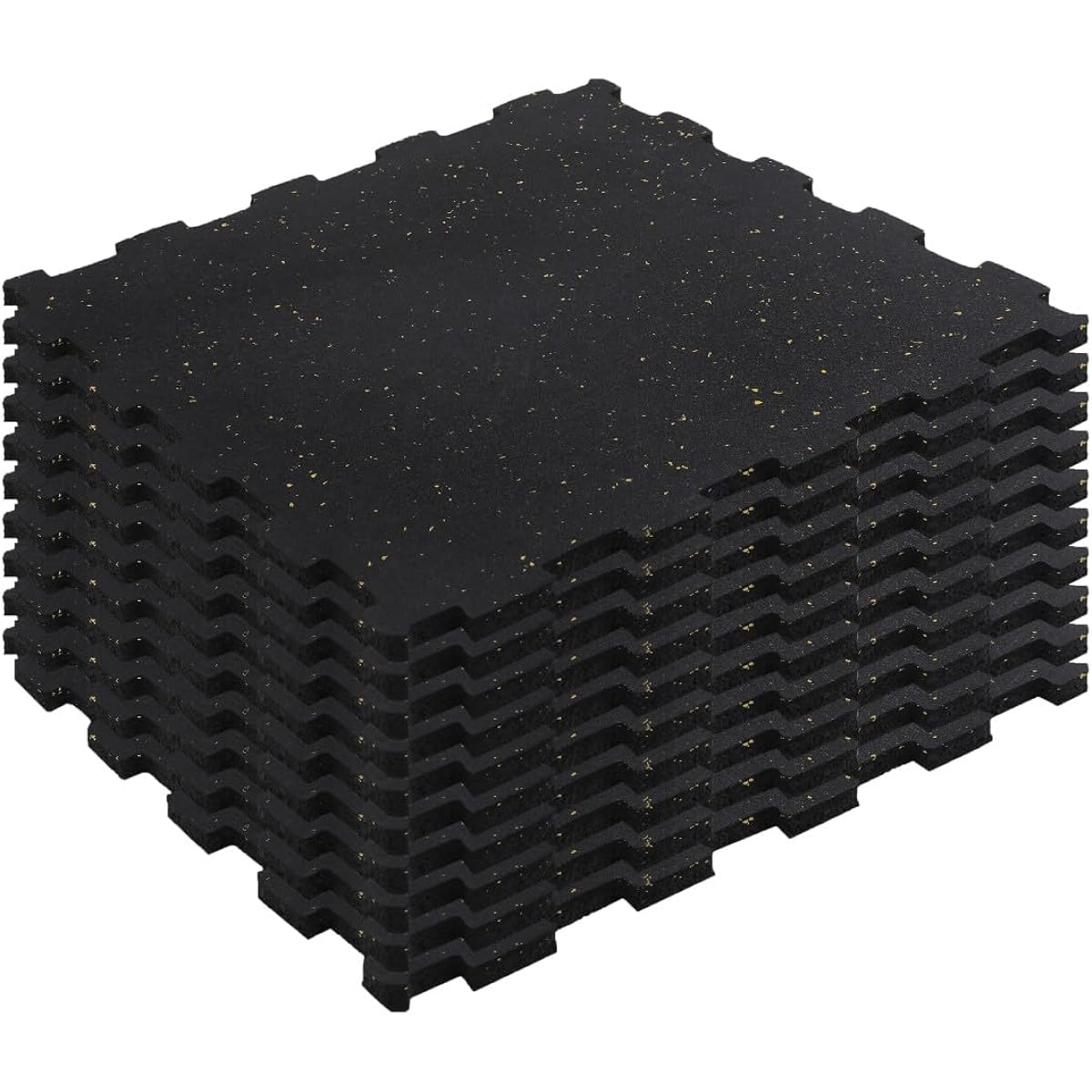 ISL Rubber Training Mat 15mm Flat Model Interlock Type 48.5x48.5cm