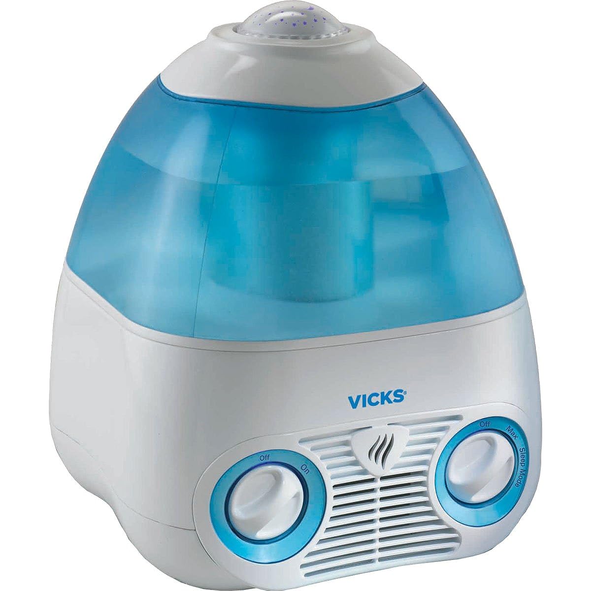 VICKS Evaporative Humidifier [Seven colored stars reflected on the ceiling] MODEL V3700
