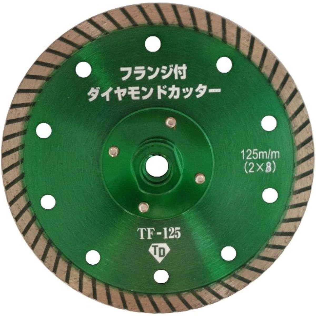 Taiho Diamond Diamond Cutter with Flange 125mm TF-5(M10)