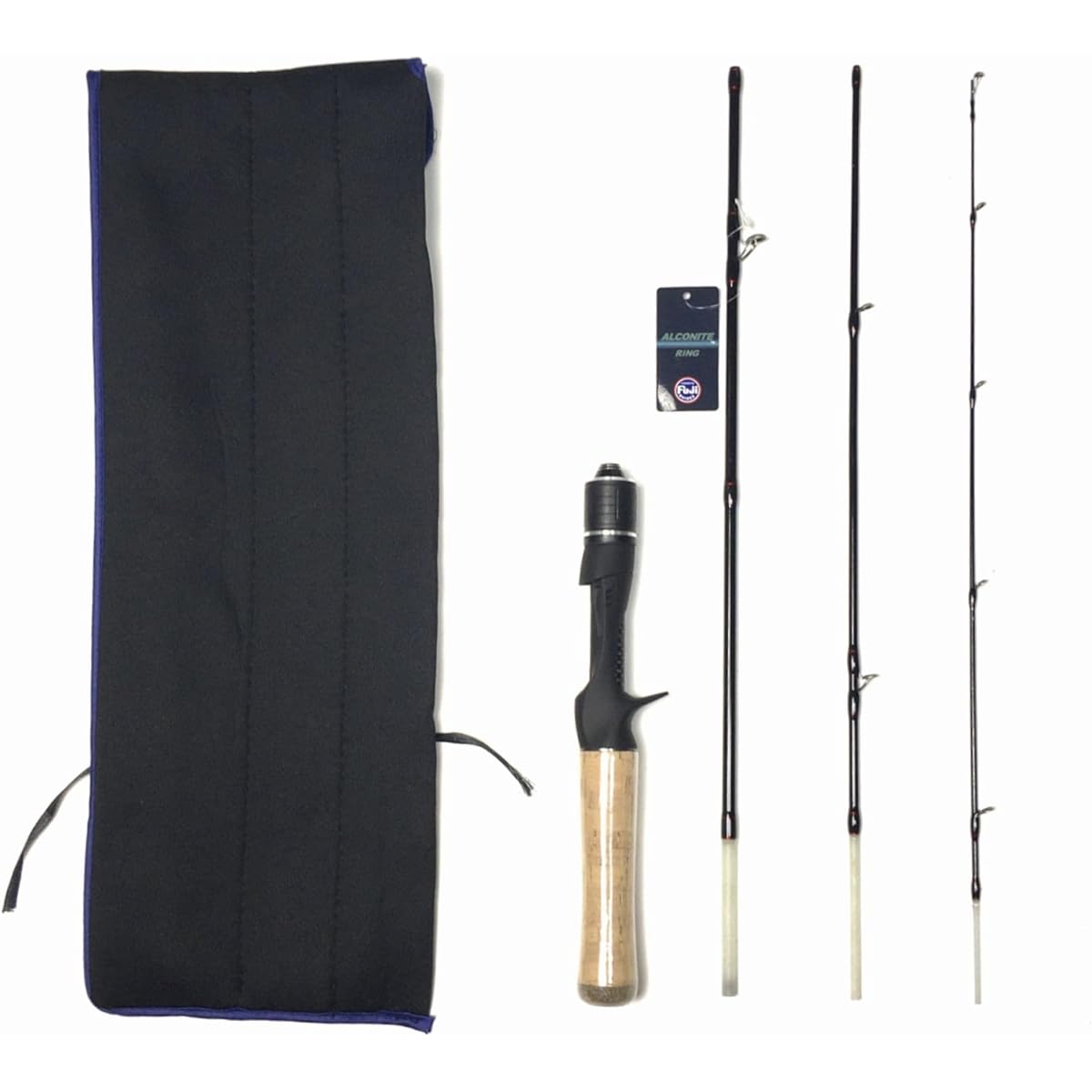 Fuji guide 4.6ft pack rod 4 pieces (UL) mountain stream bait bait finesse rod spinning rod trout rod rockfish mountain woman rainbow trout area trout