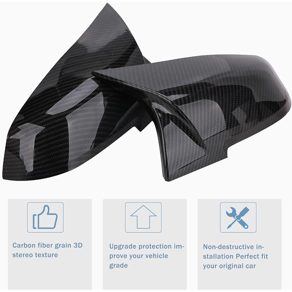 TUTOR AUTO Carbon Fiber Back Mirror Cover Cap BMW 228i 435i 116I 128i 120i 120i 220i 320i 330i 335i 335i 428i 435i 435i 435i F31 F31 F31 F32 F 33 F3 F3. 6x1.