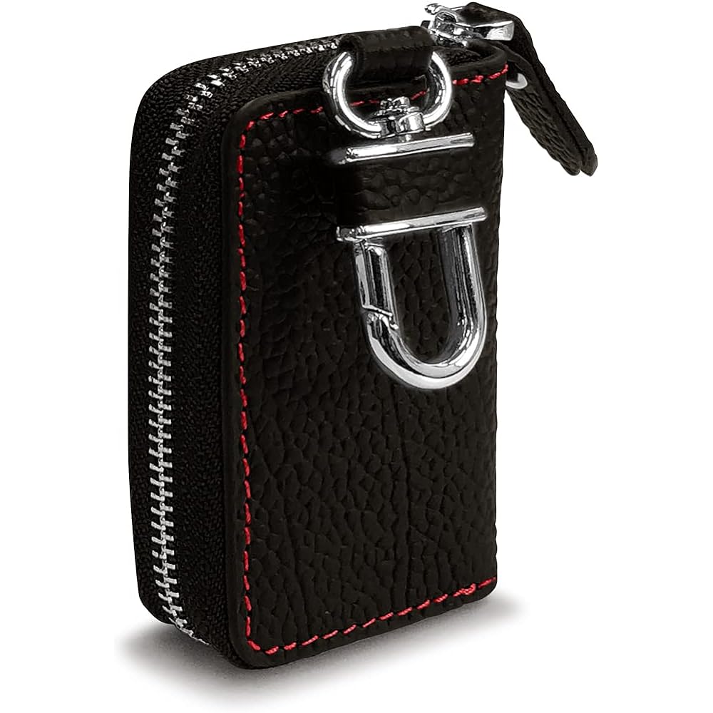 [AWESOME/Awesome] Smart key case black x red stitch ASK-002R