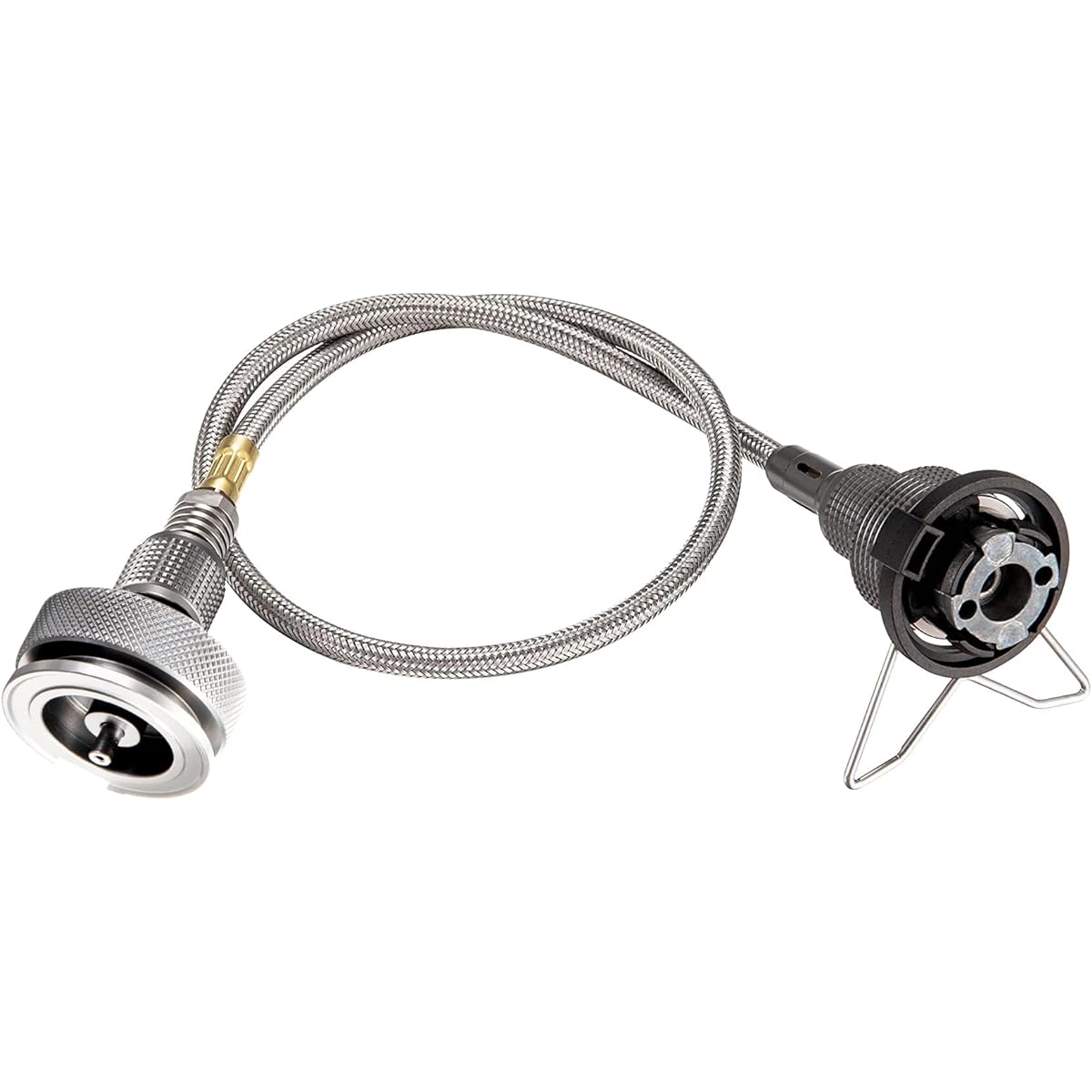 CAMPING MOON CB can ⇄ OD can compatible adapter & multi-gas hose line full set, screw-in conversion adapter, CB can stand included, OD can, CB can, gas converter, gas tool, compatible with ST-310