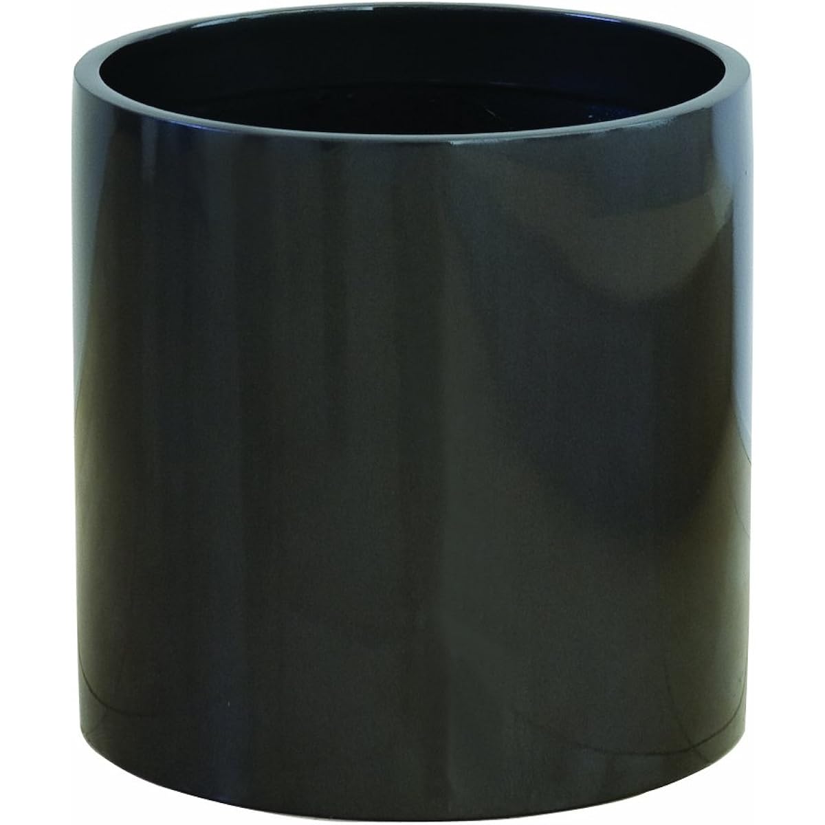 Yamato Plastic Pot Cover & Pot Ring Pot Bottom Perforated φ430×H410 R-43 Metallic Gray