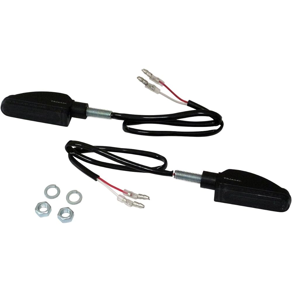 VALENTI Jewel LED Turn Signal Unit Sequential Type for Motorcycles Universal Type MWS-01AM